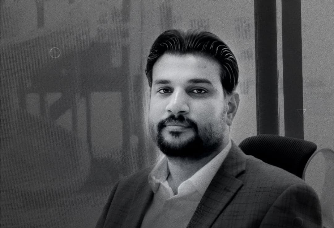 Rakesh Khatri at his office